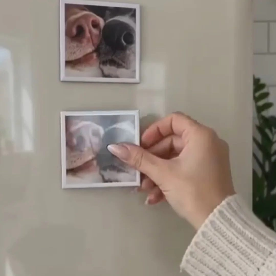 Ímã de geladeira com foto personalizada 5×5 cm (kit) — foto 2